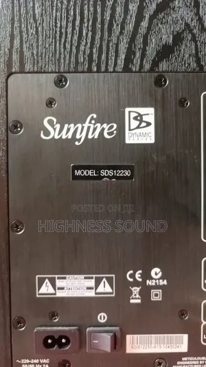 Sunfire Dynamic Series Active Subwoofer Sds12230