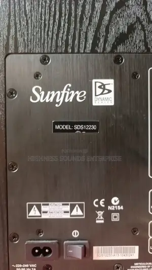 Sunfire Dynamic Series Active Subwoofer Sds12230