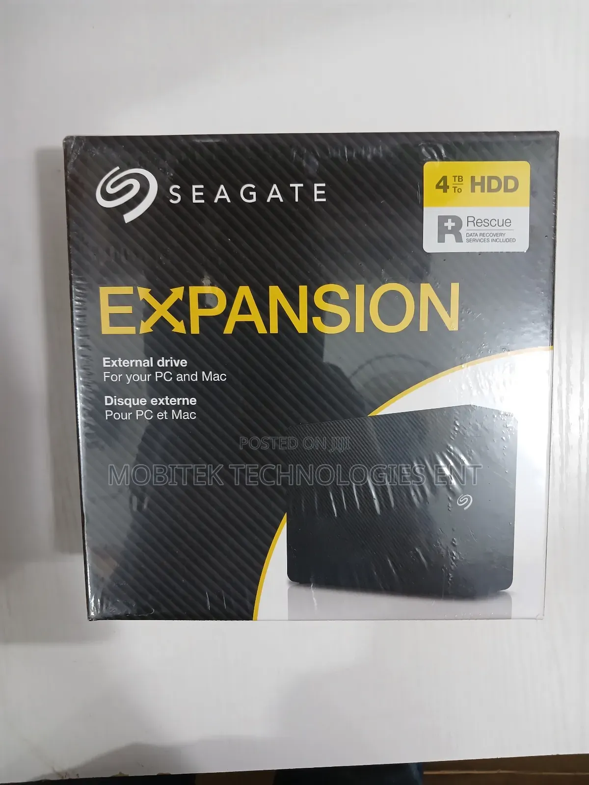 4tb Seagate Expansion External Power Storage Hard Drive