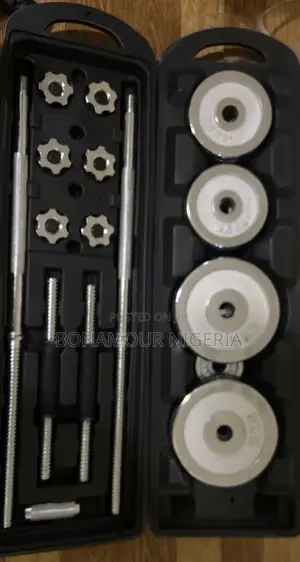 Photo - 50kg Dumbell With Barbell Workout Kit