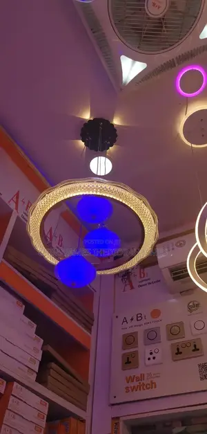 Ring Gold Crystal Chandelier Modern Luxury