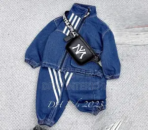 Boy's Jeans Jacket and Trouser Set 1-7 Years