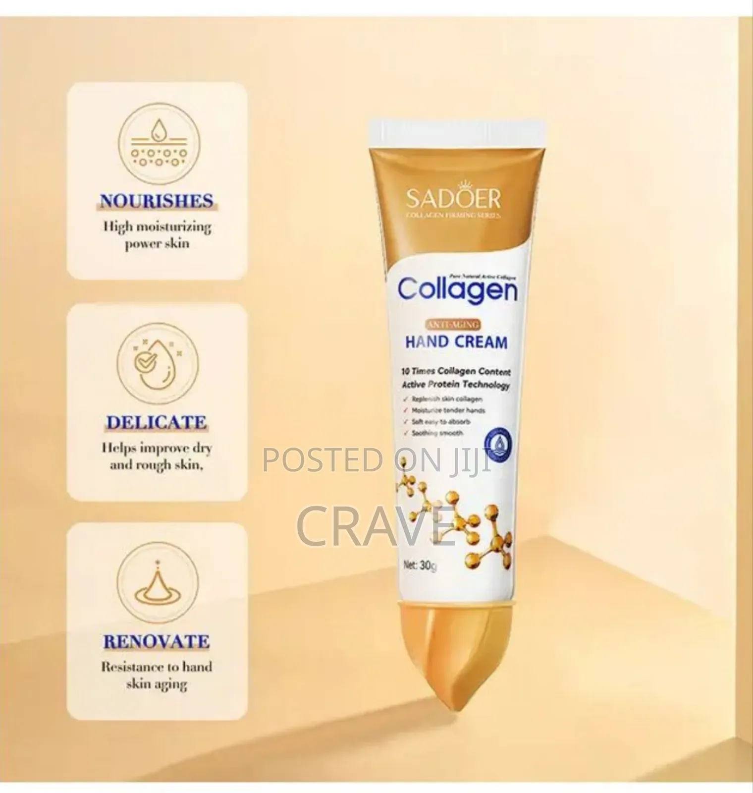 Sadeor Collagen Hand Cream