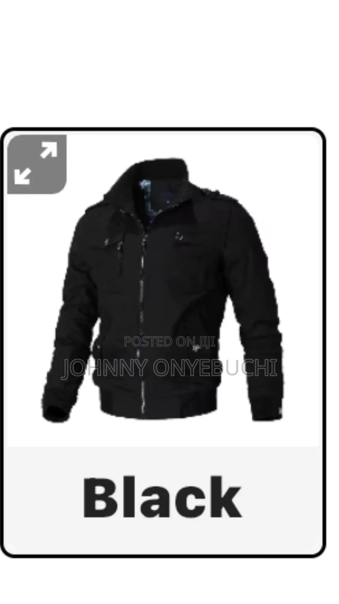 Men's Pure Cotten Bomber Jacket