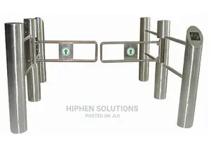 Automated Supermarketturnstile Entry Exit Access Control Swing Gates