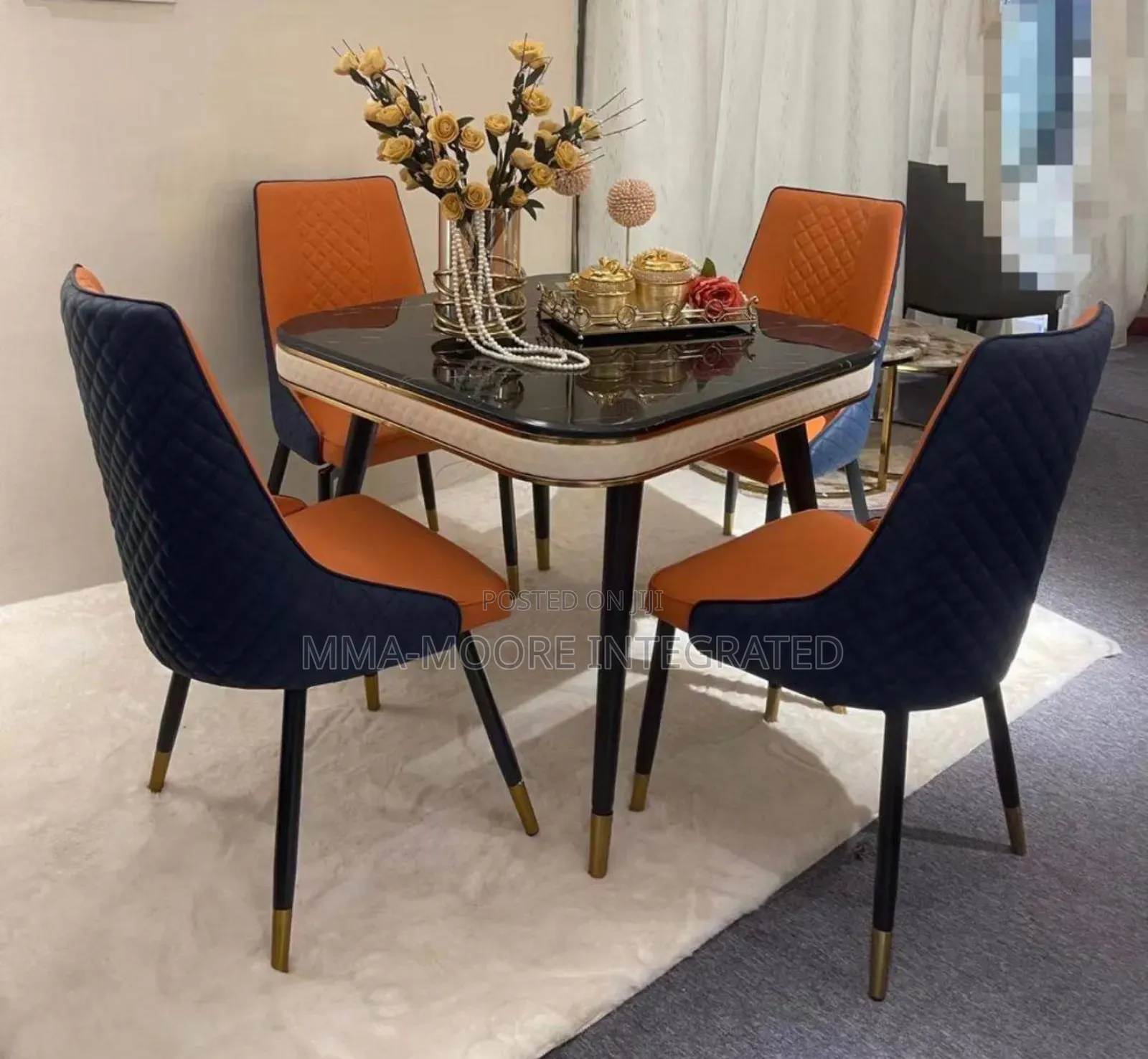 Mabel Top Dinning Table Set