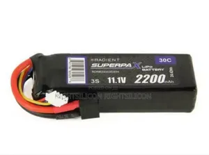 Usa Radient 3s 30c 11.1v 2200mah Lipo Battery Pack,
