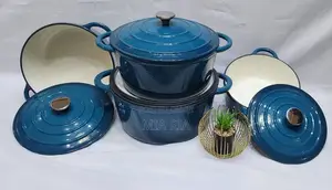 Single Enamel Cast Iron Pot