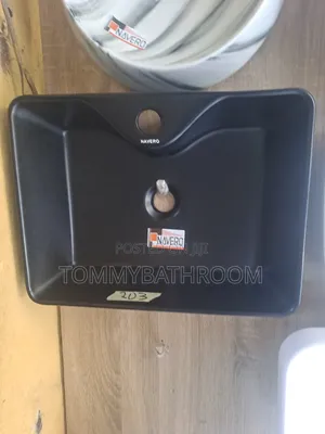 Black Square Wash Hand Basin