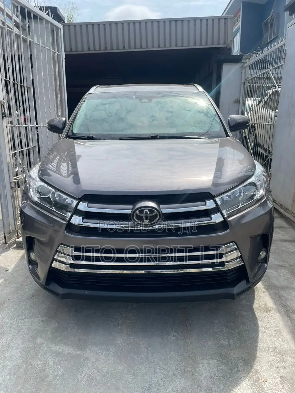 Toyota Highlander 2018 Gray