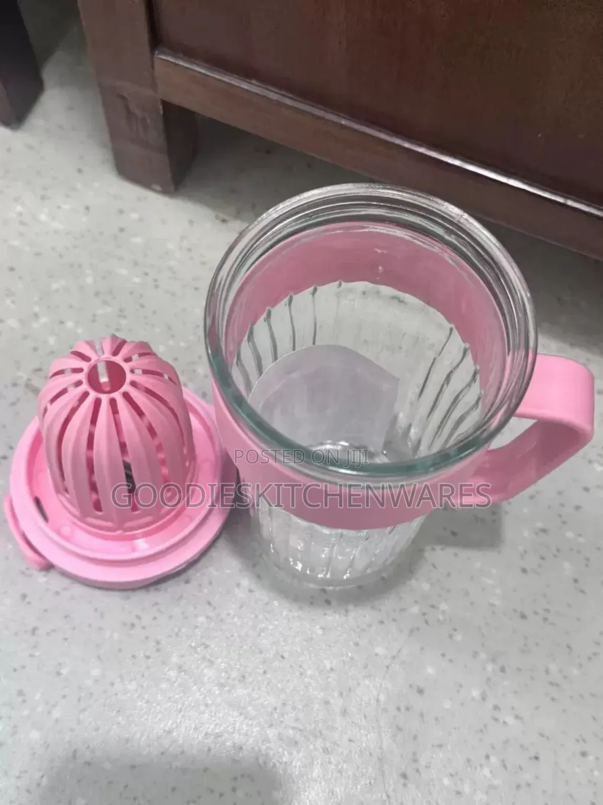 Glass Cup With Straw