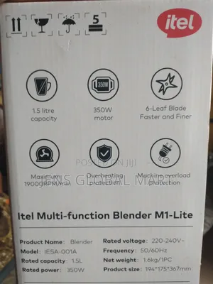Itel 1.5l Blender