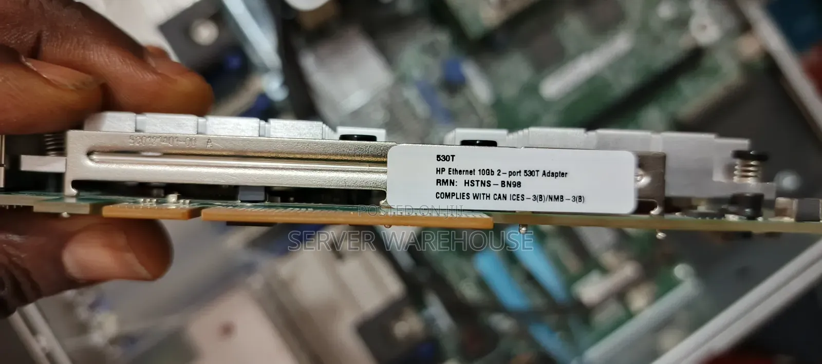 Hpe 2 Port 10baset Ethernet Card 530t Adapter