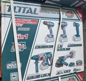 Total Tools 5 Pcs Cordless Industrial Combo Kit 20v