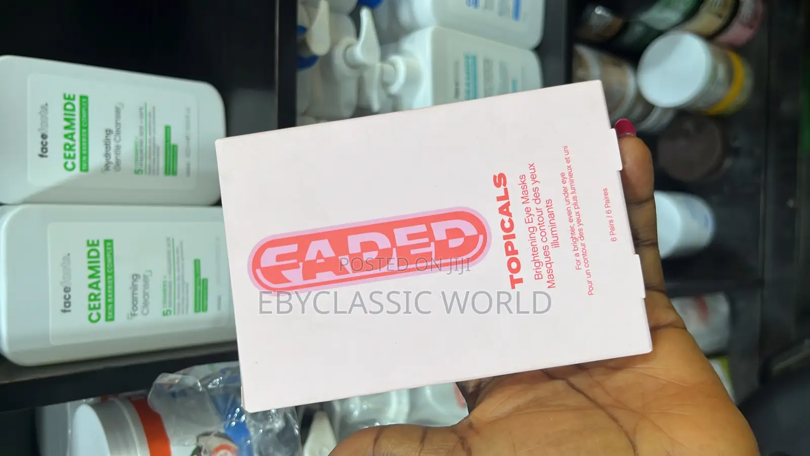 Faded Topical Eye Patch