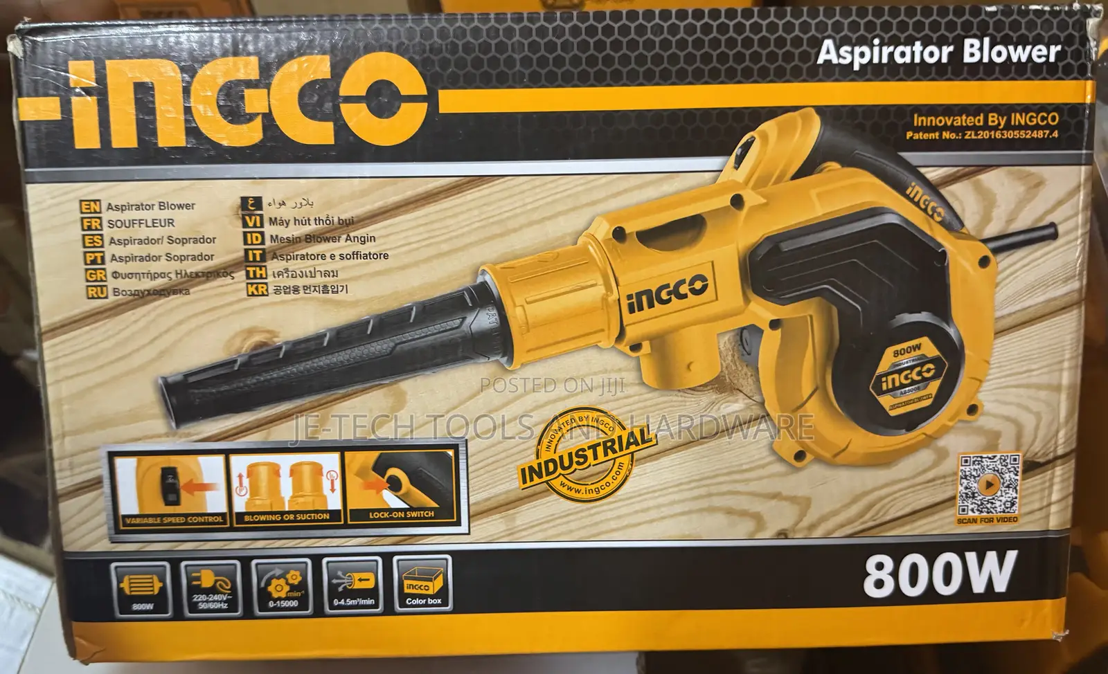 Ingco 800w Aspirator Blower