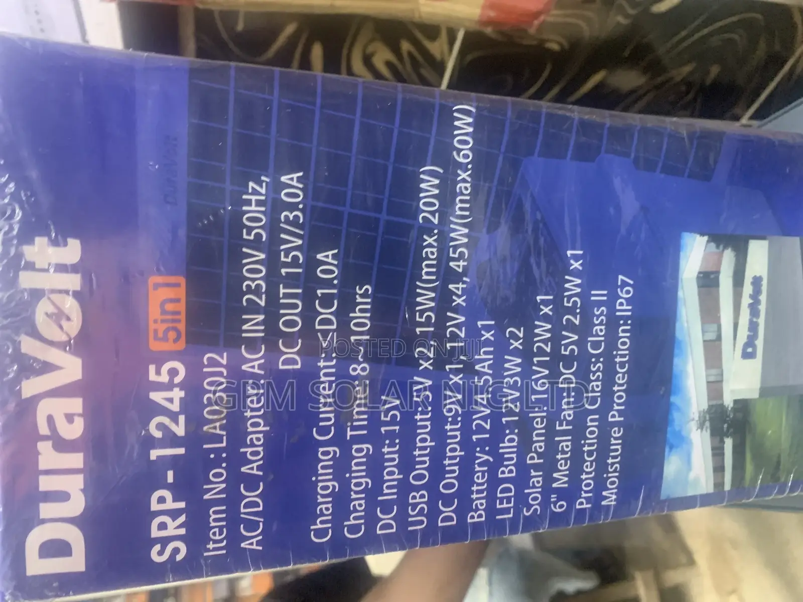 4 in One Solar Kit
