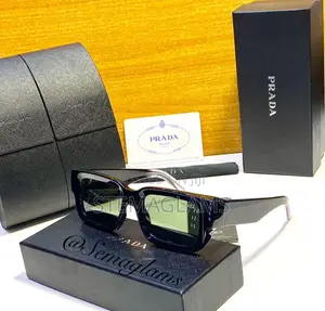 Prada Square Sunglasses Large Frame Glasses