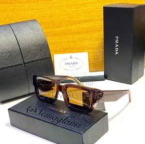Prada Square Sunglasses Large Frame Glasses