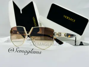 Versace Men’S Oversized Fashion Glasses Ideal for Daily Wear
