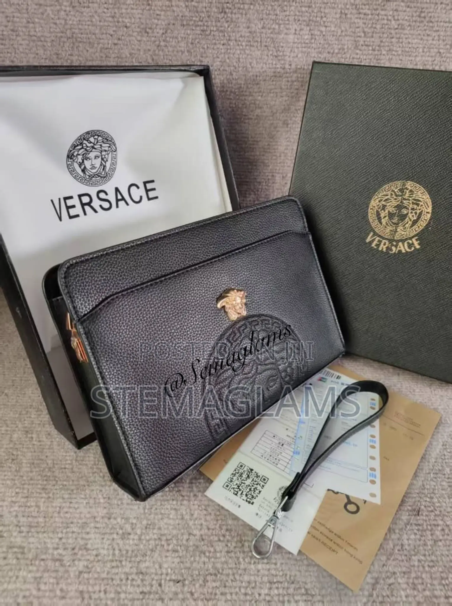 Versace Portable Bag Large Multi Functional