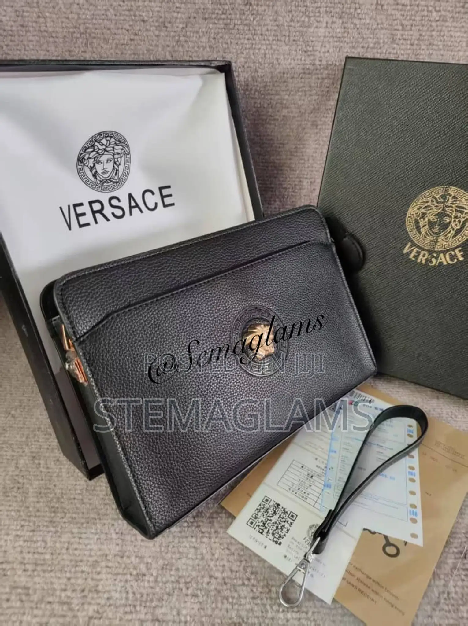 Versace Portable Bag Large Multi Functional
