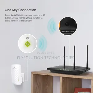 Tp-Link Ac750 Mesh Wi-Fi Extender Re200