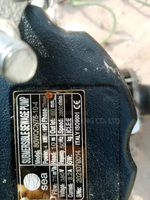 Sea Grinder Sewage Pump
