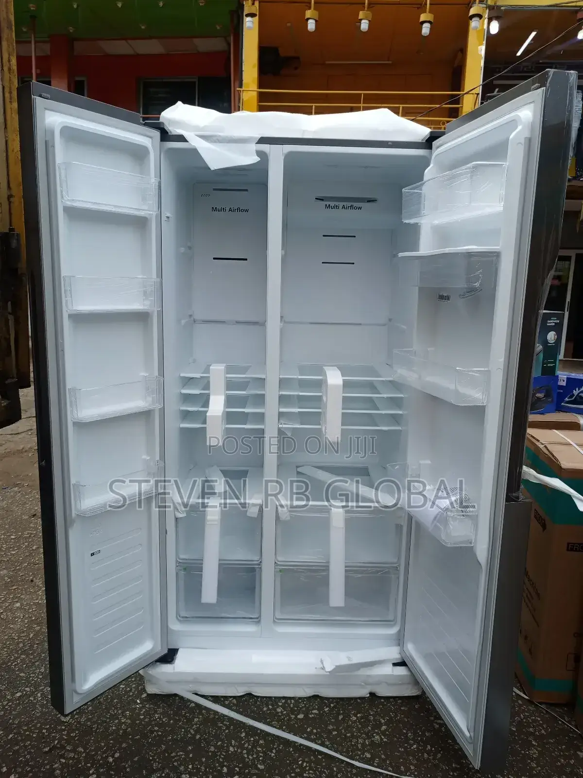 Hisense 514l Side by Side Refrigerator With Water Dispenser