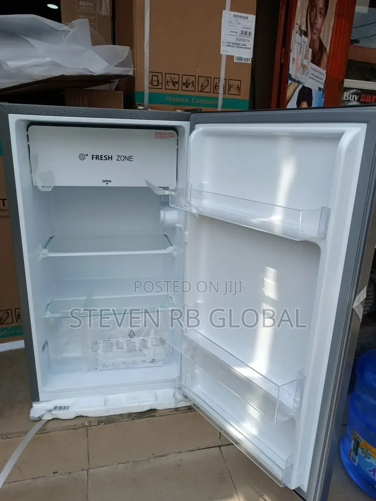 Hisense Single Door Refrigerator 90l (093dr)