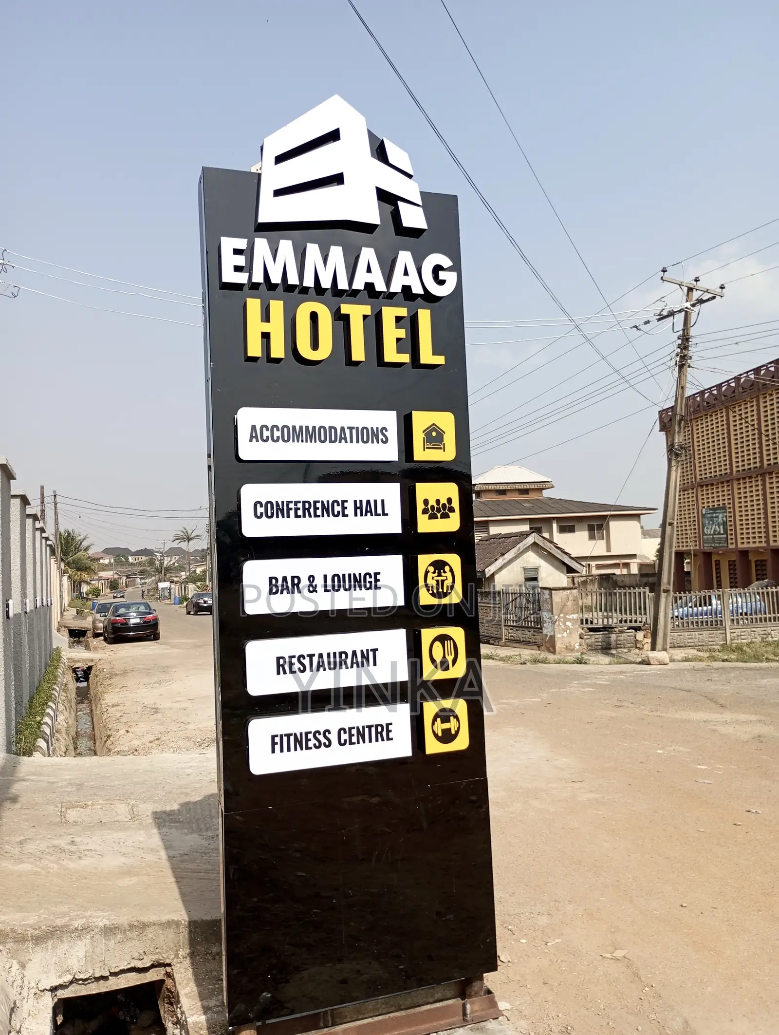 Pylon 3D Signage