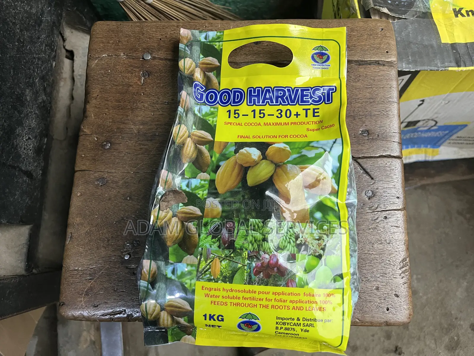 1kg Bag of "Good Harvest 15-15-30+Te" Foliar Fertilizer Water-soluble foliar fe