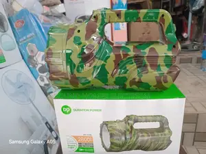 Army Color Security Rechargeable  Torch Light
