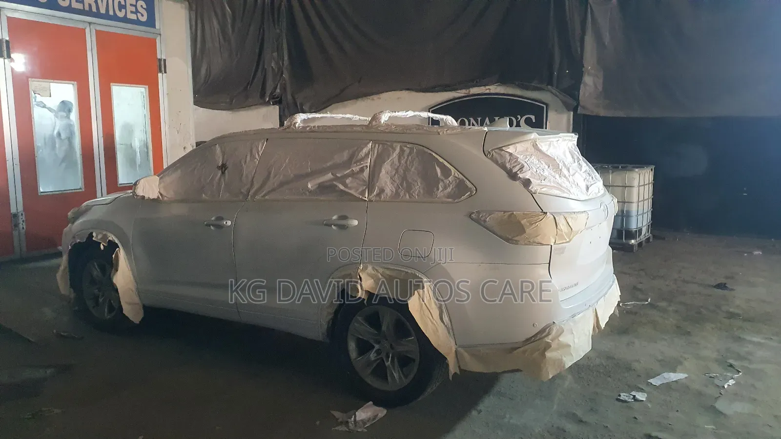 After Bodywork and First Coat Painting