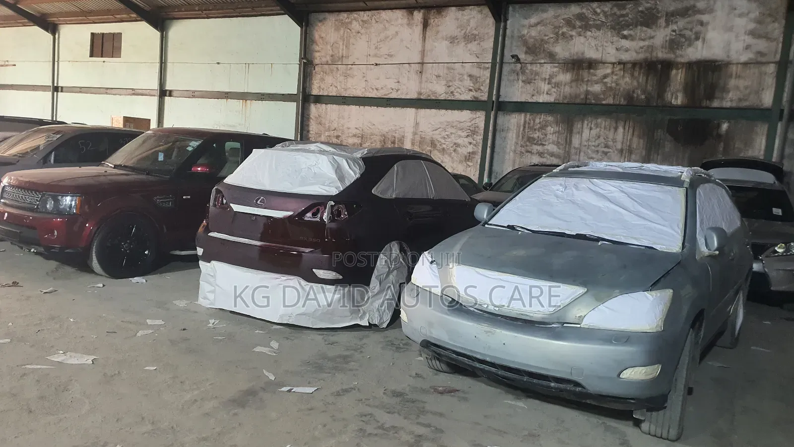 After Bodywork and First Coat Painting