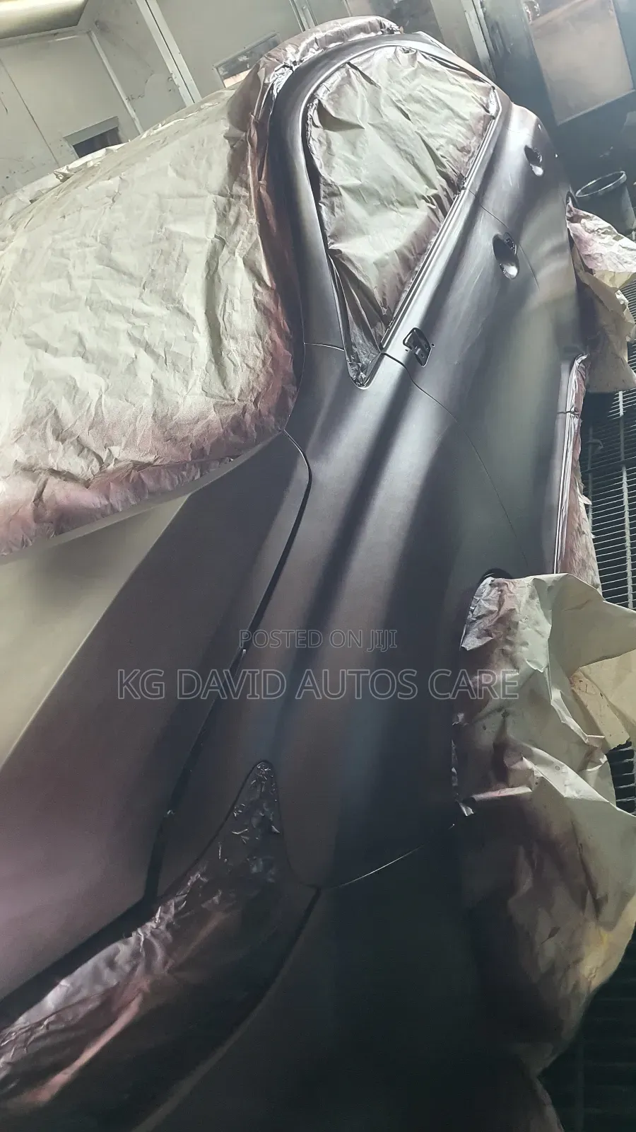 After Bodywork and First Coat Painting