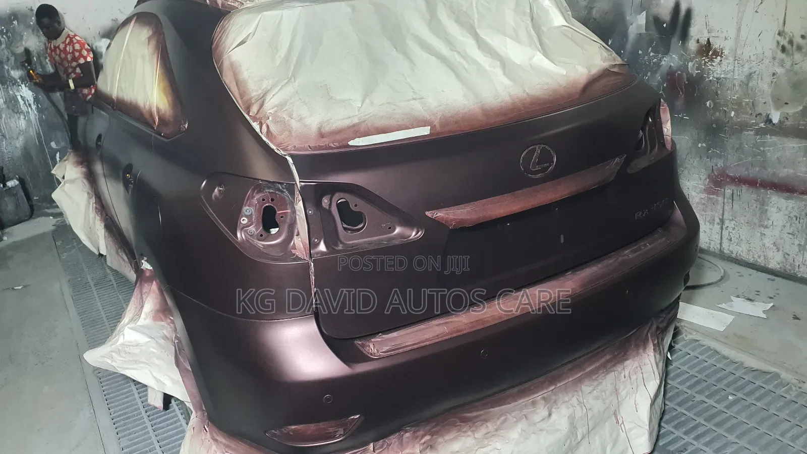 After Bodywork and First Coat Painting