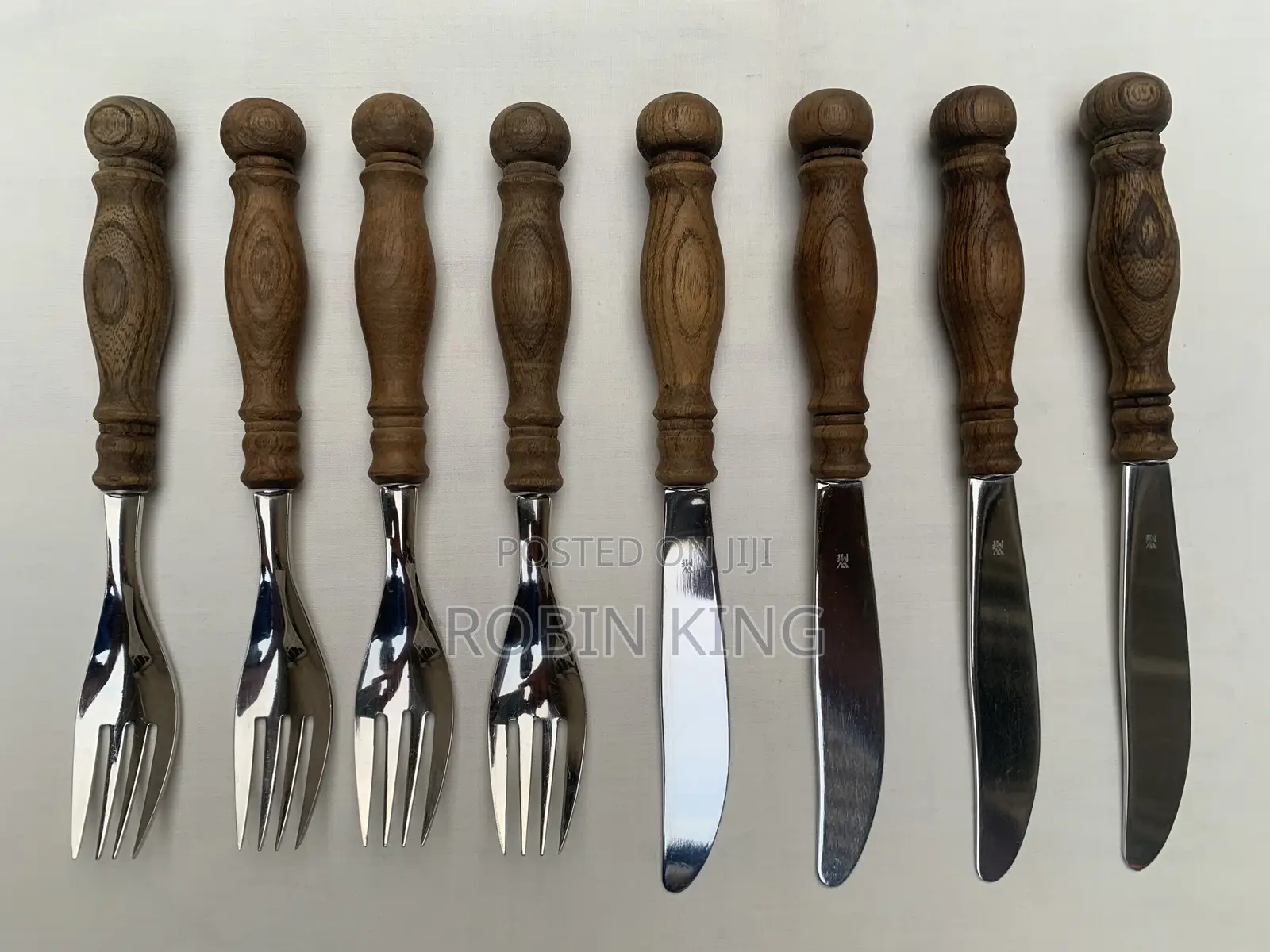 WMF Vintage Fork and Knife Set of 8 Pieces