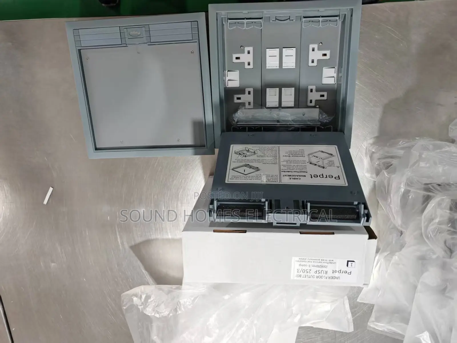 Floor Box With Data