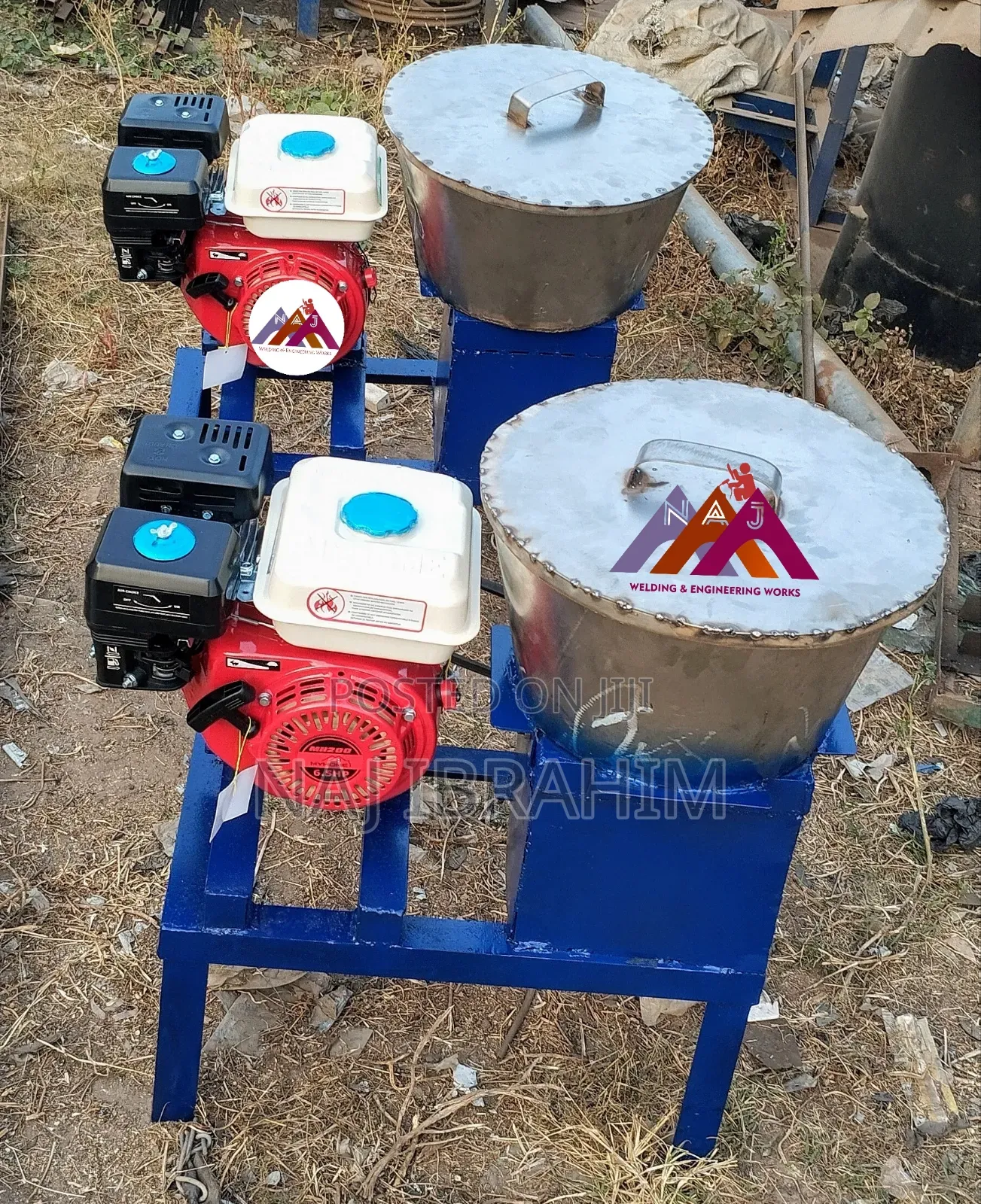 Yam and Fufu Pounding Machine