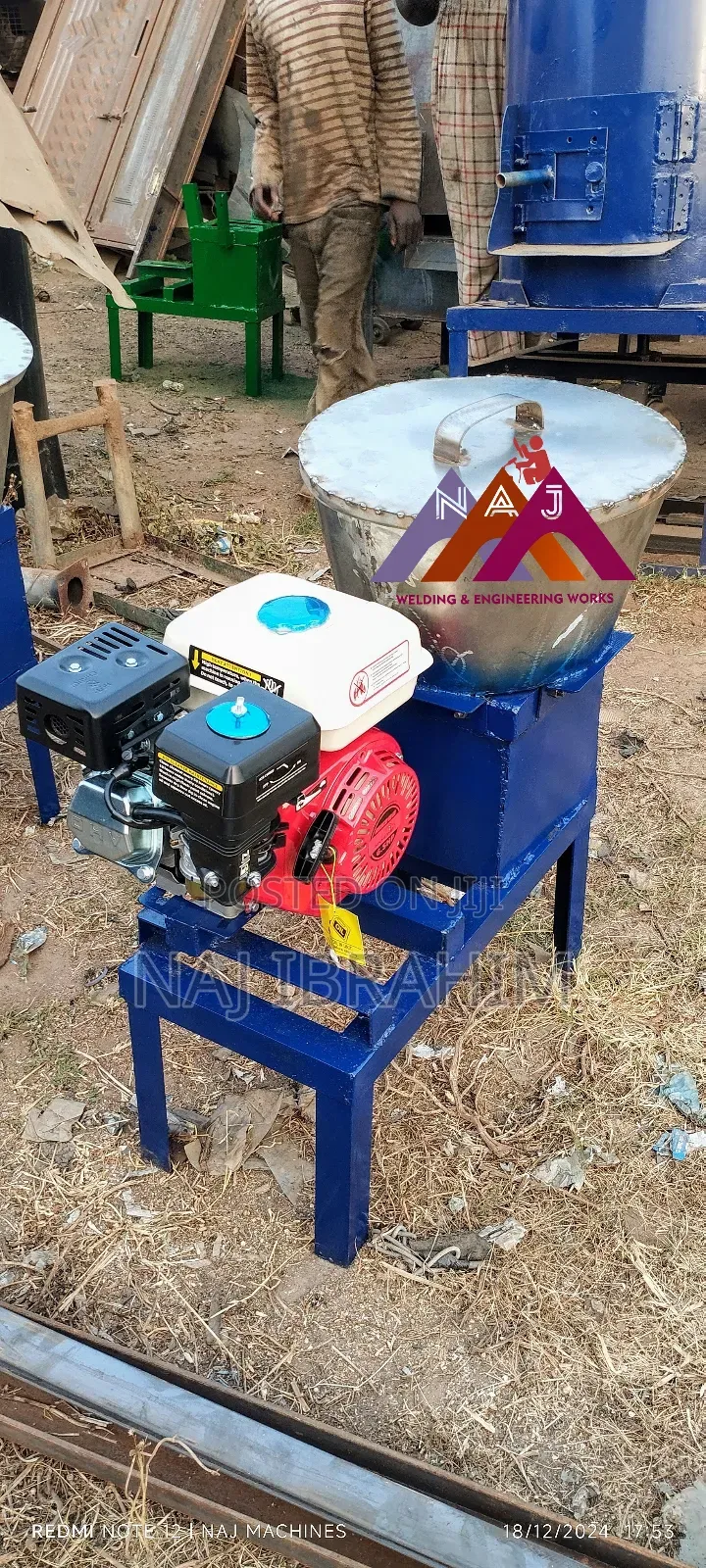 Yam and Fufu Pounding Machine