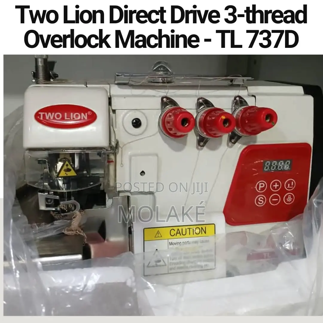 Two Lion 3thread Industrial Overlock Direct Drive