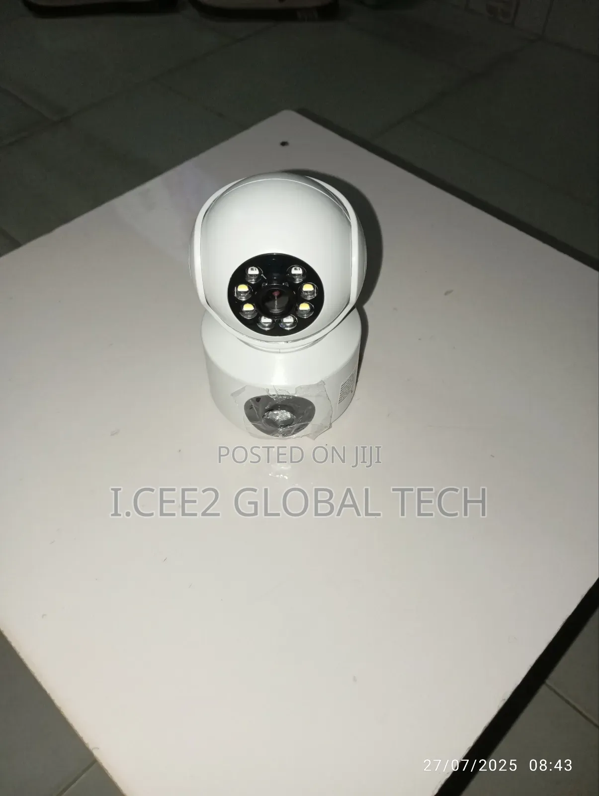 Smart Wireless Rotating Dual Lens Camera