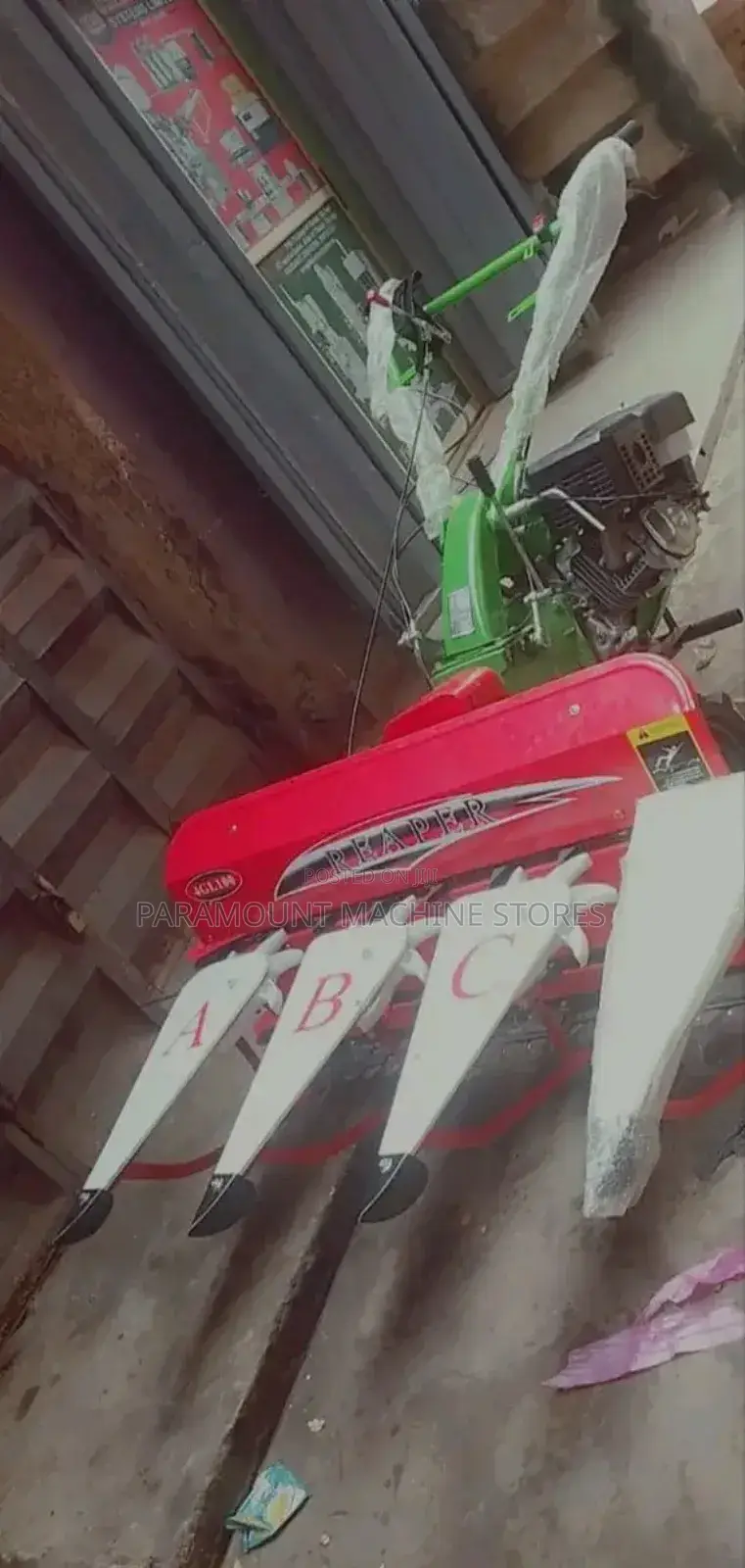 Complete Rice Reaper (Petrol Engine)
