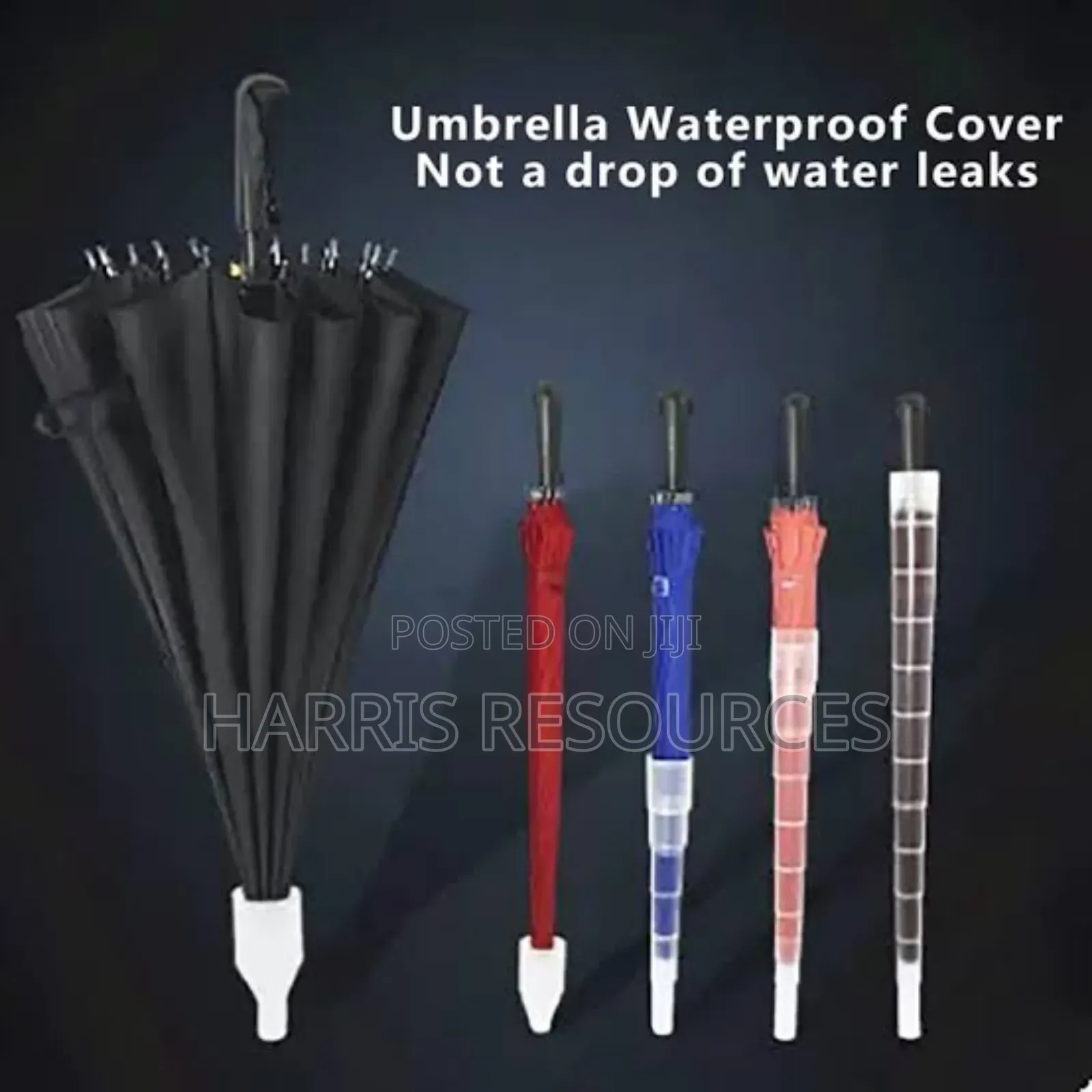 Telescopic Umbrella With Plastic Covering