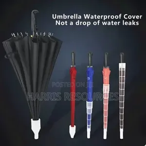 Telescopic Umbrella With Plastic Covering