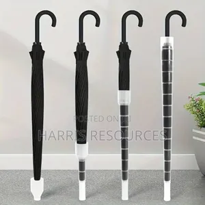 Telescopic Umbrella With Plastic Covering