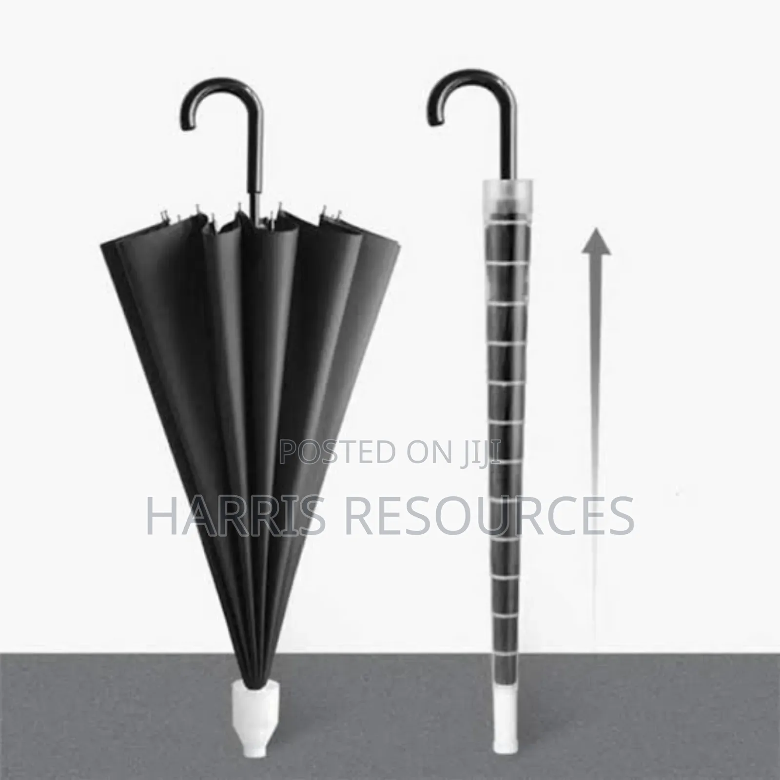 Telescopic Umbrella With Plastic Covering
