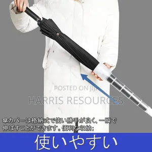Telescopic Umbrella With Plastic Covering