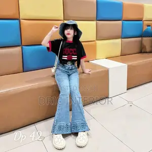 Girl's Gucci Top And Jeans